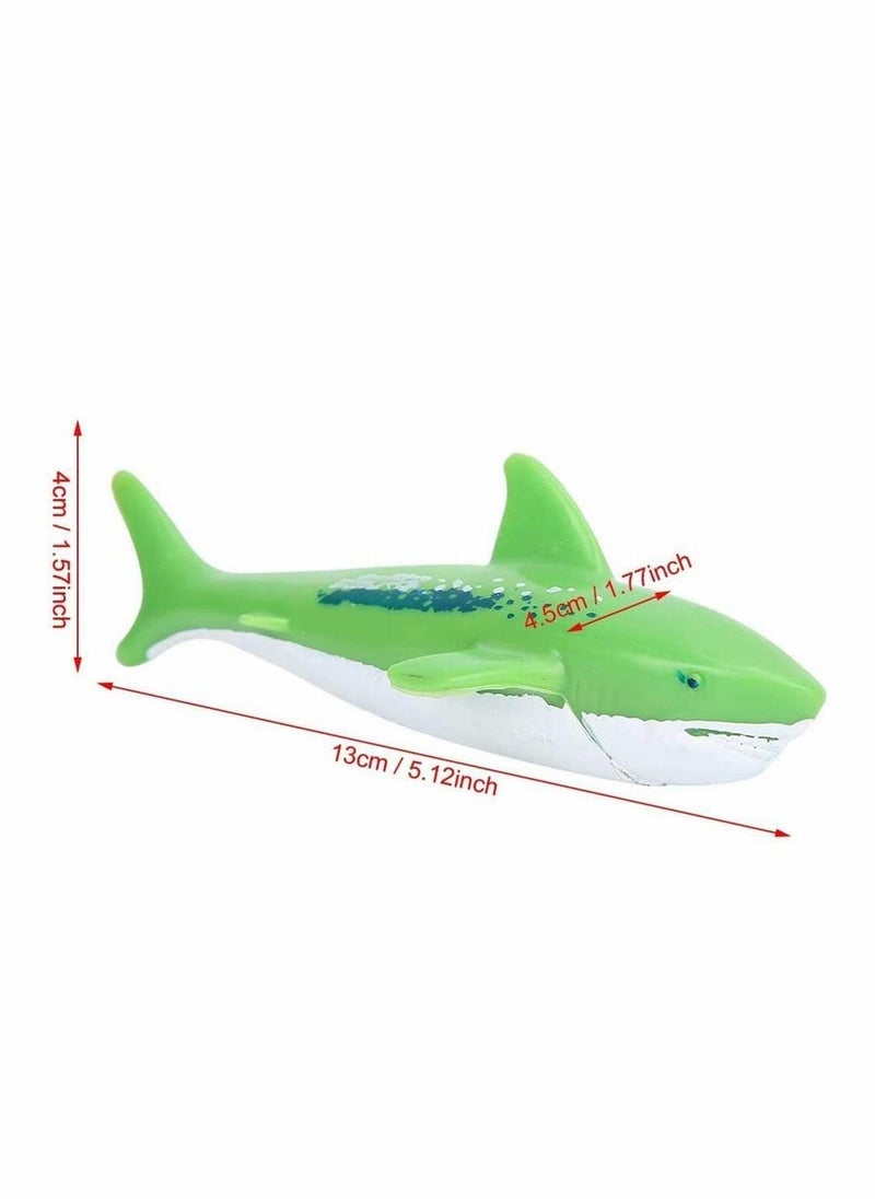Excefore - Diving Toys Sticks, Swimming Pool Dive Stick Bath Water Toys Underwater Swim Beach Toy Shark Rocket Shape Throwing Torpedo Game Training Gift for Kids Boys Girls 6 7 8 Years Old (4 Pcs) - Image 1