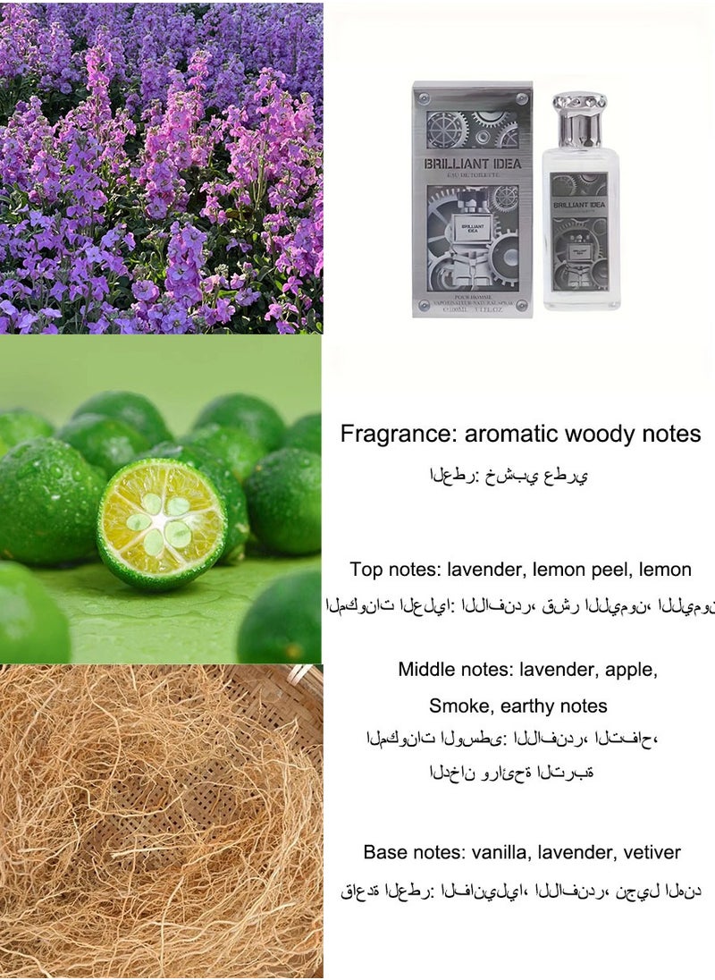 V.V. LOVE BRILLIANT IDEA/Aromatic Woody Perfume/100ML  - Image 3