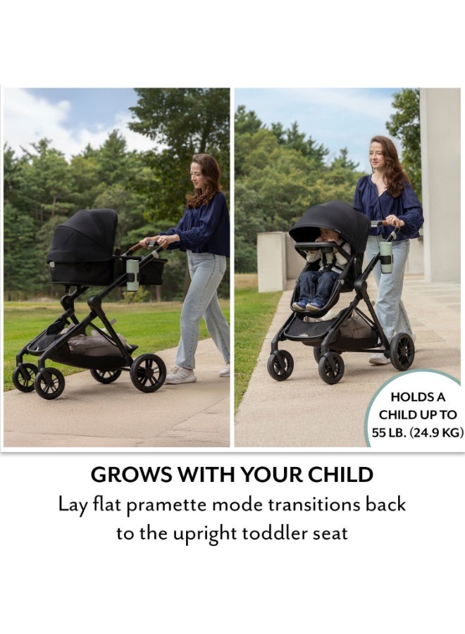 Evenflo - Pivot Xpand NXT Standalone Stroller - Coal Black - Image 4