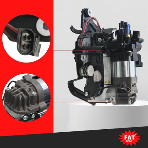 AIRSUSFAT Air Suspension Compressor Pump With Valve Block Compatible with BMW 7 Series G11 G12 740i 750i 760i 2016-2019 37206861882 37206884682 4154039200 4154034300 - Image 4