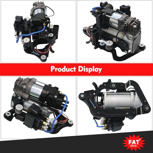 AIRSUSFAT Air Suspension Compressor Pump With Valve Block Compatible with BMW 7 Series G11 G12 740i 750i 760i 2016-2019 37206861882 37206884682 4154039200 4154034300 - Image 5