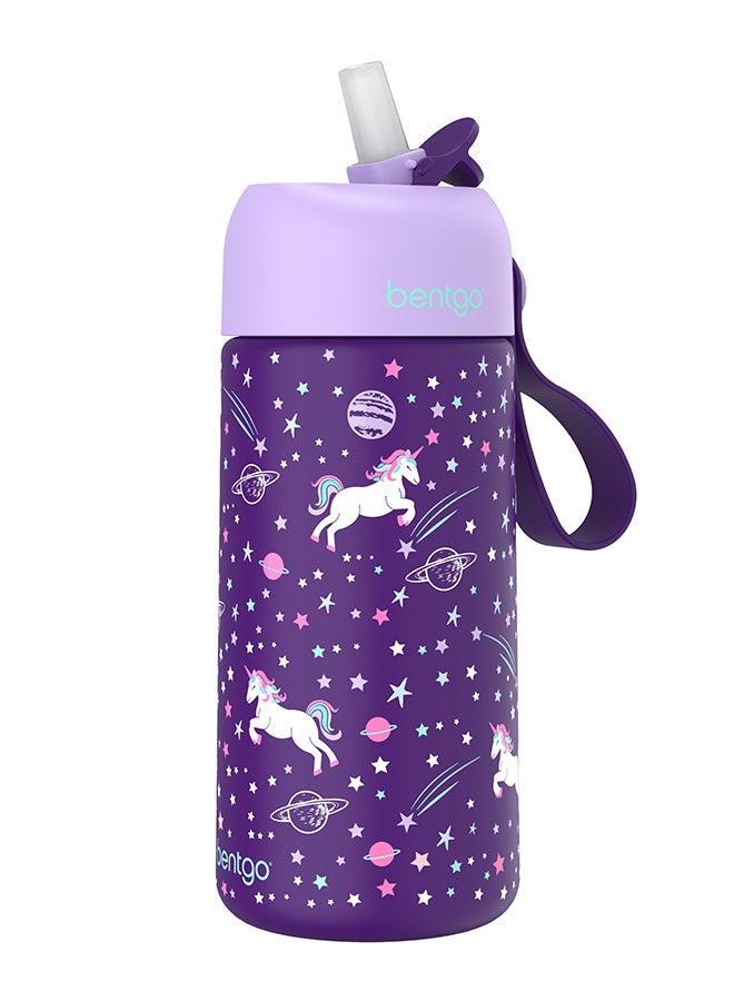 Bentgo Stainless Steel Insulated Watter Bottle 413 Ml - Unicorn - Image 1