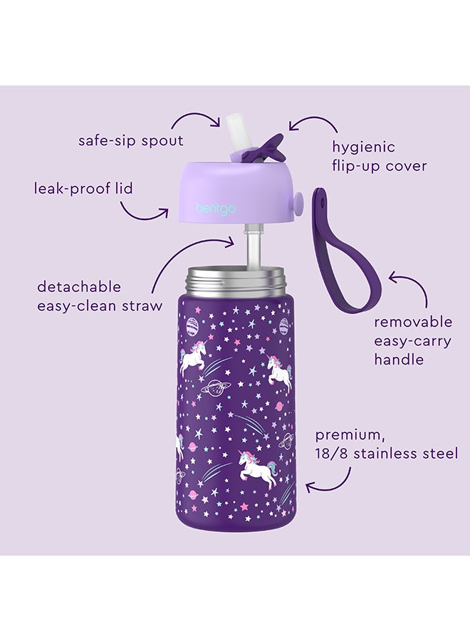 Bentgo Stainless Steel Insulated Watter Bottle 413 Ml - Unicorn - Image 3