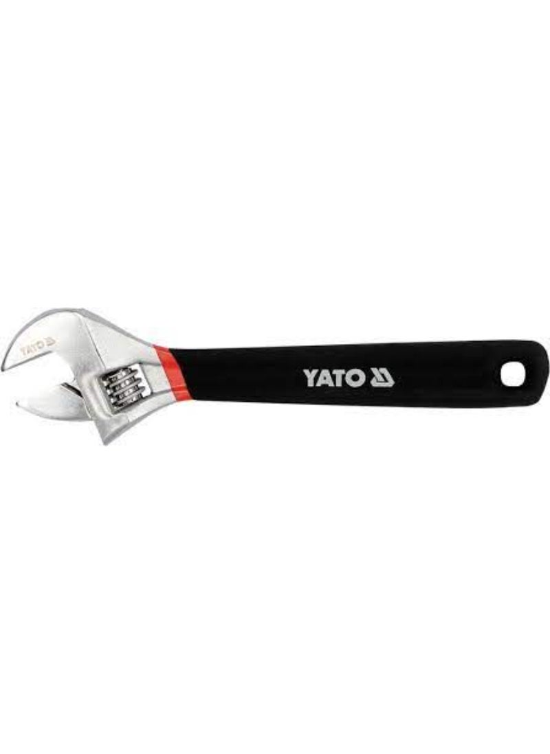 Yato YATO Adjustable Wrench 200mm - 8" Half Blister Card YT-21651 