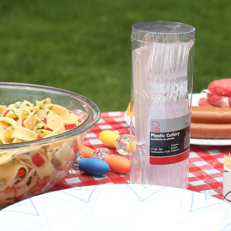 Chef Craft Classic EZ Store Jumbo Corn Holders, 8 piece set, Yellow/Green/Blue/Orange - Image 5