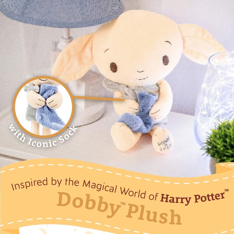 Kids Preferred Harry Potter Dobby Plush Stuffed Animal The Lovable House Elf Holding His Iconic Sock for Babies, Toddlers, and Kids 15 inches - Image 2