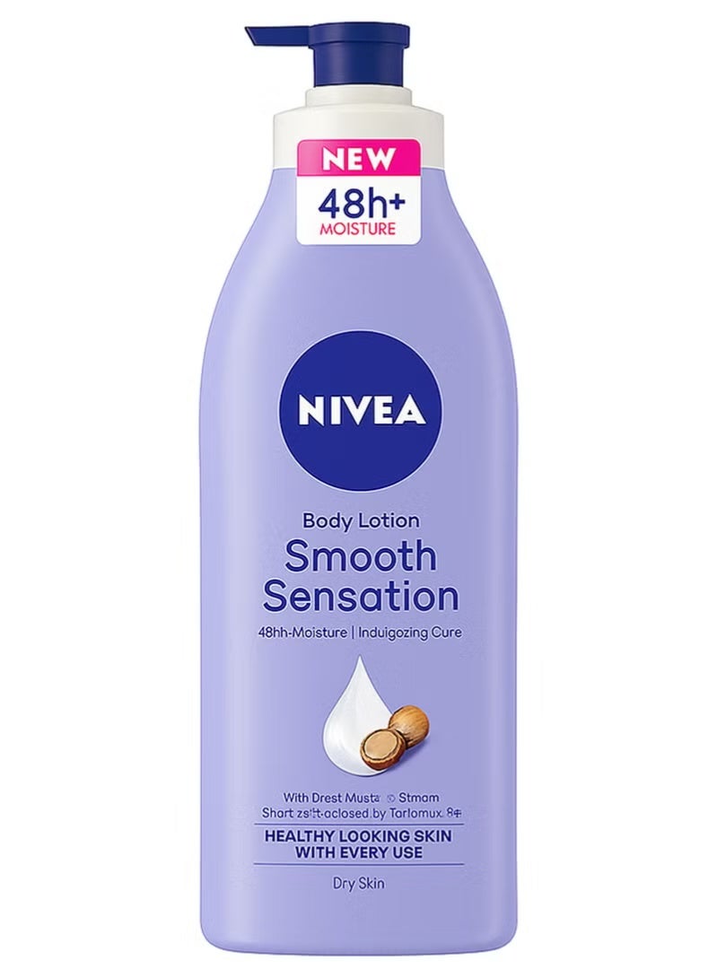Nivea Shea Smooth Body Lotion For Dry Skin 625ml - Image 1