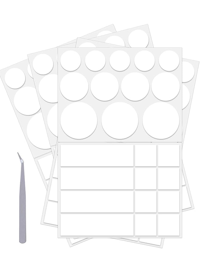 PROMASS promass 96 PCS Double Sided Tape for Walls, Removable Mounting Tape, Picture Hanging Strips Mounting Adhesive Dots Heavy Duty for Photo, Art Craft, Balloon, Decoration, Party and More  - Image 1