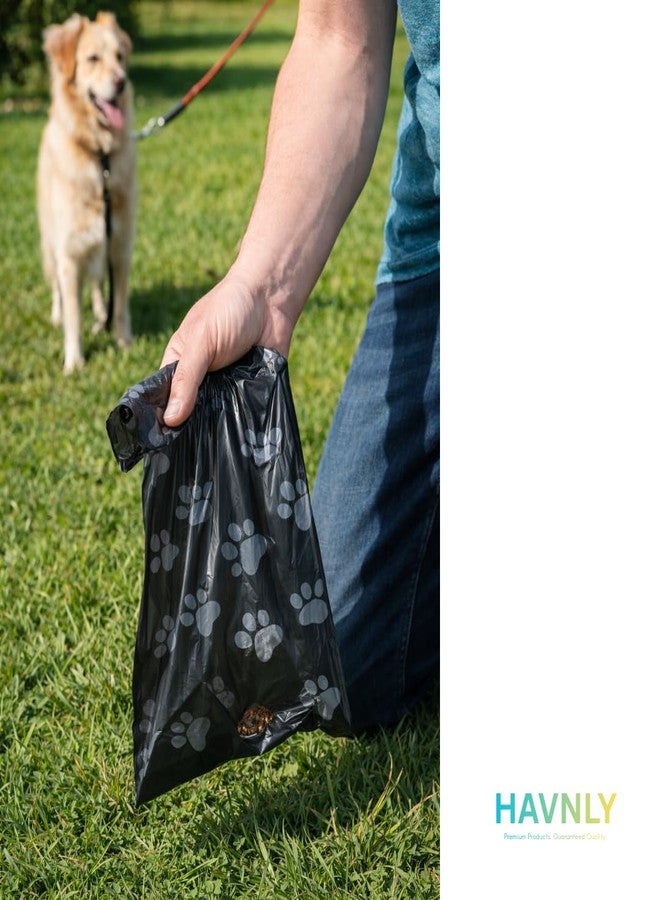 Havnly 150 Pack Dog and Cat Poop Bags, 10 Rolls, Paw Print Design, Pet waste bag disposal Bags - Image 2