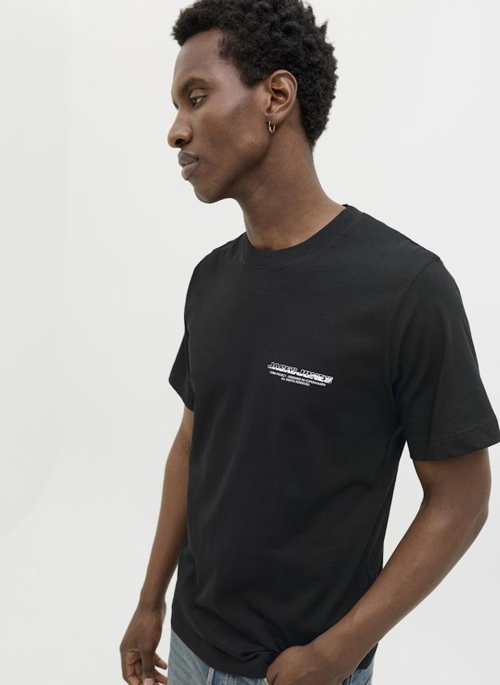 JACK & JONES Jcolido Chest Crew Neck T-Shirt  - Image 3