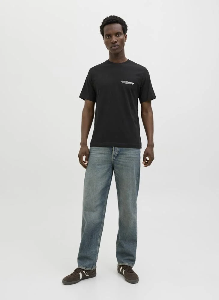JACK & JONES Jcolido Chest Crew Neck T-Shirt