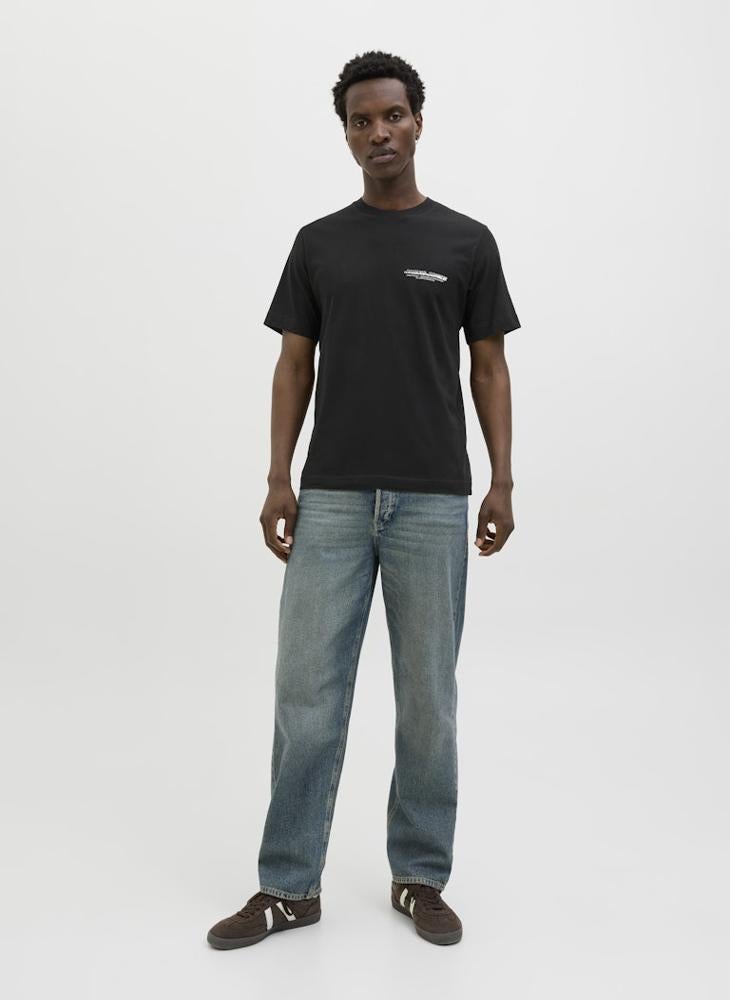 JACK & JONES Jcolido Chest Crew Neck T-Shirt  - Image 4