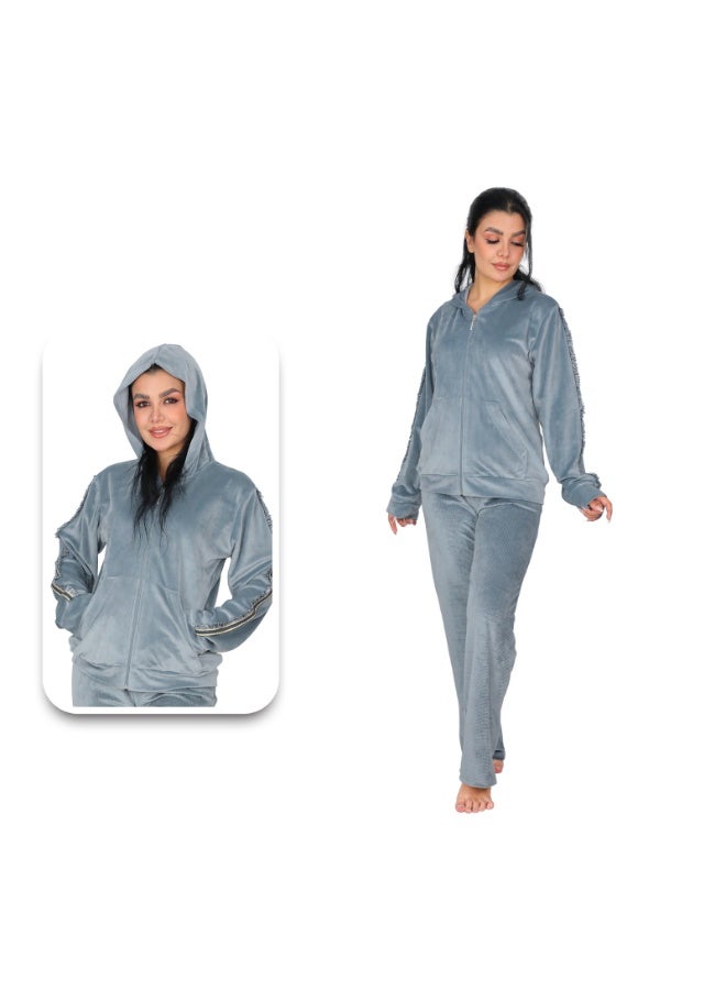 Dadoush Fairy velvet winter pajamas, velvet pajamas for women from Dadoush - Image 3