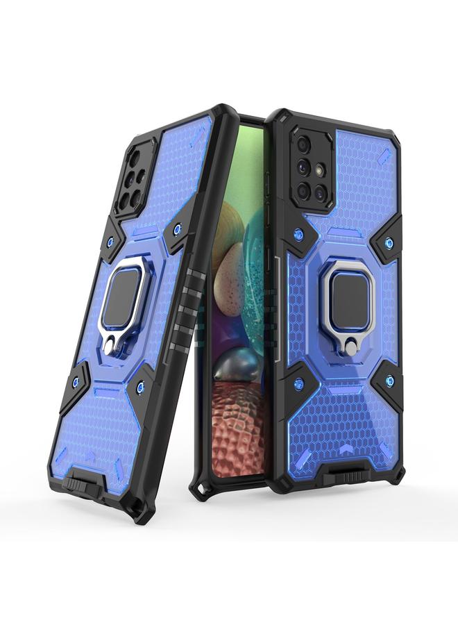 اس-توب جراب لهاتف Samsung Galaxy A71 مصنوع من مادة PC+TPU مع حلقة حماية - Image 1