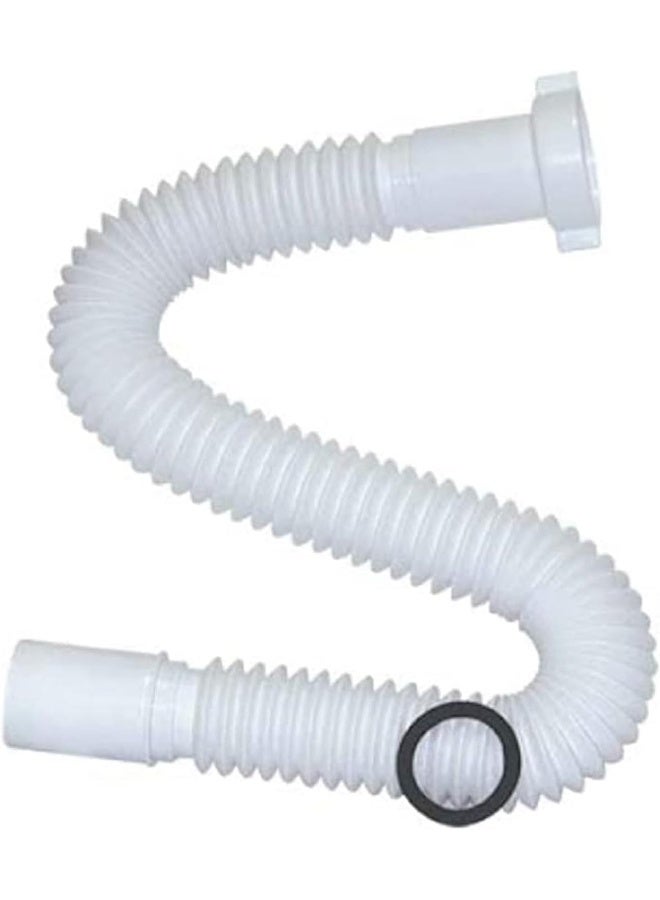 Biella Flexible Drain Pipe Extension, Bathroom, Wash Basin And Kitchen Sink Expended Drain Tube Hose (1.1/2 Inch) - Image 1