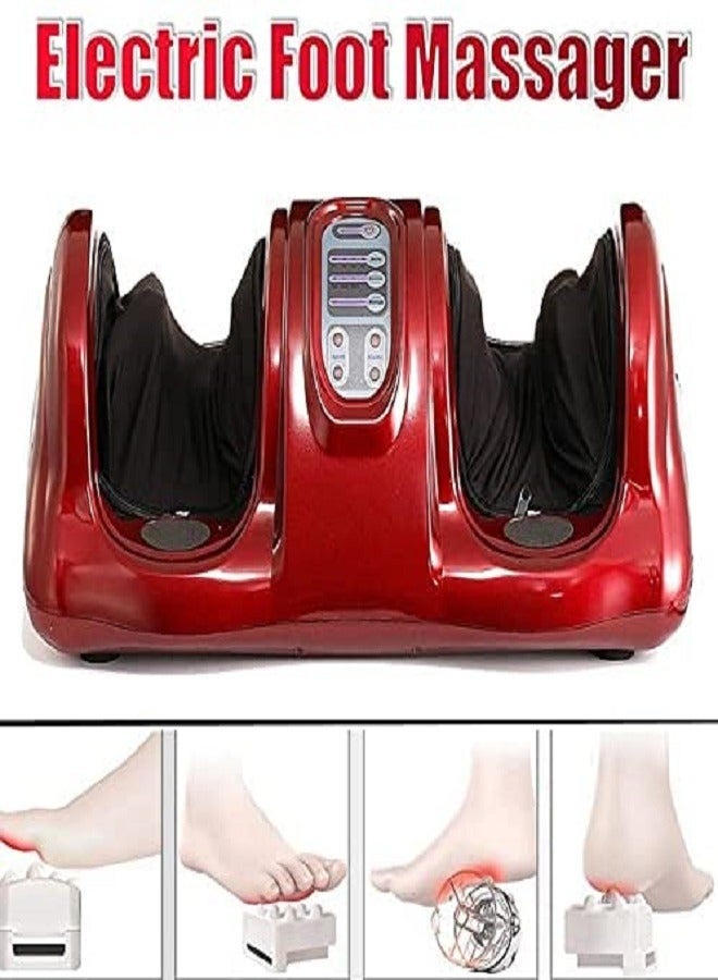 ULTIMAX Electric Foot Massager-Red - Image 2