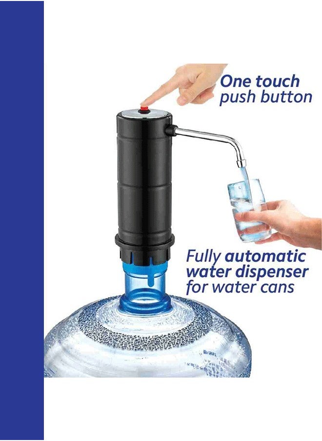 Denx Electric Water Absorber Pump USB Charging Low Noise 5 Gallon Universal Automatic Water Aspirator Mini Portable Drinking Water Pump for Kitchen Home Office Camping  - Image 2