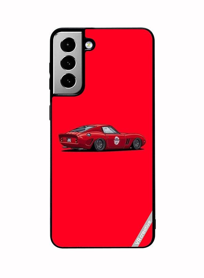 VR CREATIVE Protective Case Cover For Samsung Galaxy S21 FE 5G Car Design Multicolour - Image 1