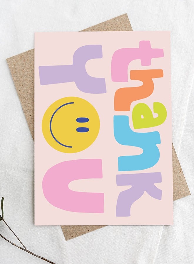 Share the Love Thank You, Greeting Card - A6, General Greeting Card | Ideal for Special Moments and Celebrations