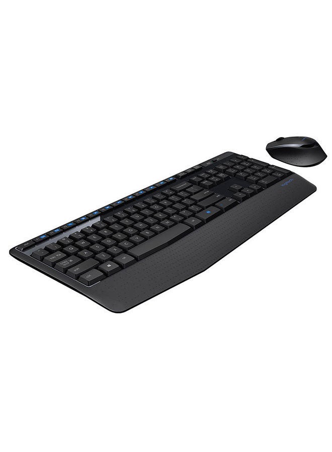 Logitech MK345 Wireless Keyboard and Mouse Combo – Full-Size QWERTY Keyboard with Palm Rest, Right-Handed Optical Mouse, 2.4GHz Wireless USB Receiver, Spill-Resistant, 1000 DPI, Long Battery Life, Compatible with Windows, macOS, ChromeOS Black - Image 3