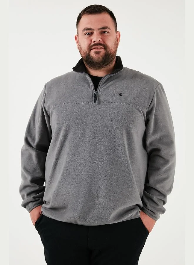 Buratti  Buratti Regular Fit Anti-Pilling Plus Size Brushed Cold-Resistant 2-Pack Men's Fleece POLAR 5906001BS2 for Men | Best Price UAE