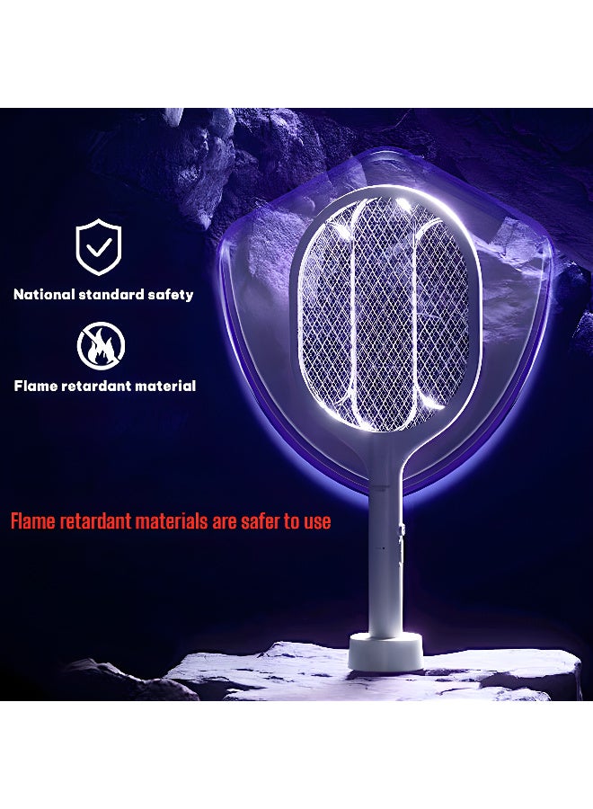 ويداسي مضرب البعوض ومصباح الإغراء القابل لإعادة الشحن - بطارية ليثيوم أيون 1200 مللي أمبير/ساعة، WD-979 - Image 4