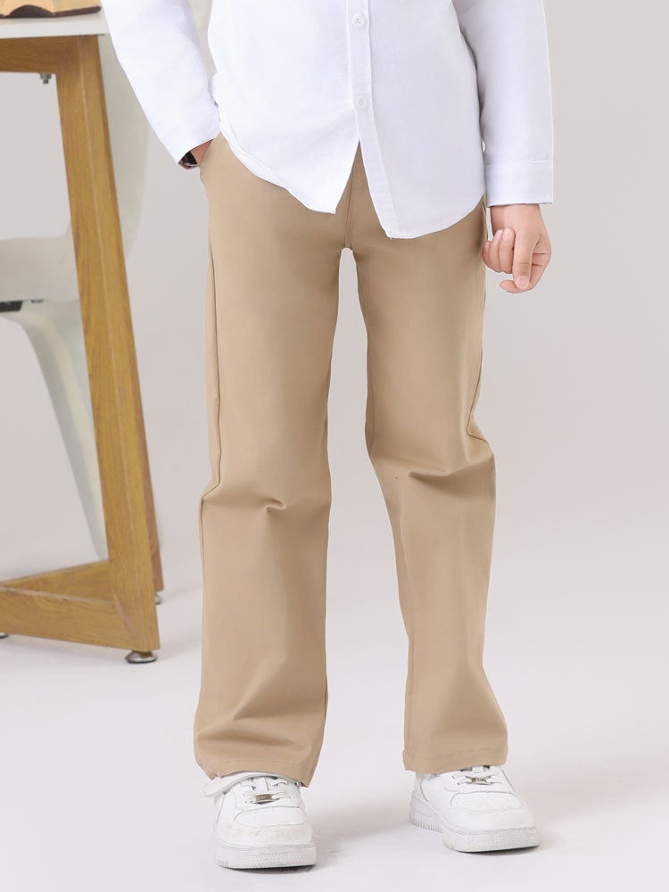 Boys' Pants Children'S Pants Pure Cotton Pants Khakis Navy Blue Black Girls' Pants School Pants - Image 3