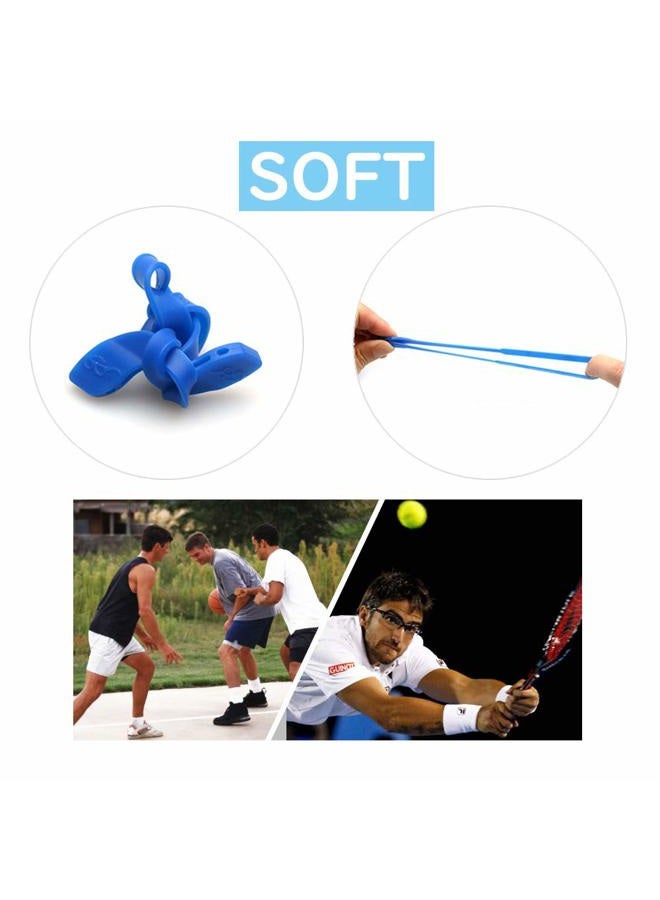 SAIGO Glasses Strap Anti-Slip Silicone Eyeglass Strap Eyewear Retainers Sports Elastic Soft Sunglass Cord Holder for Men Women 2PCS - Image 4