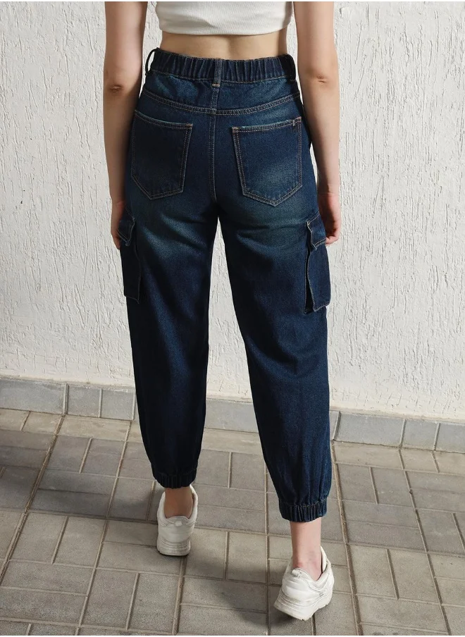 Hubberholme Indigo Jeans For Women