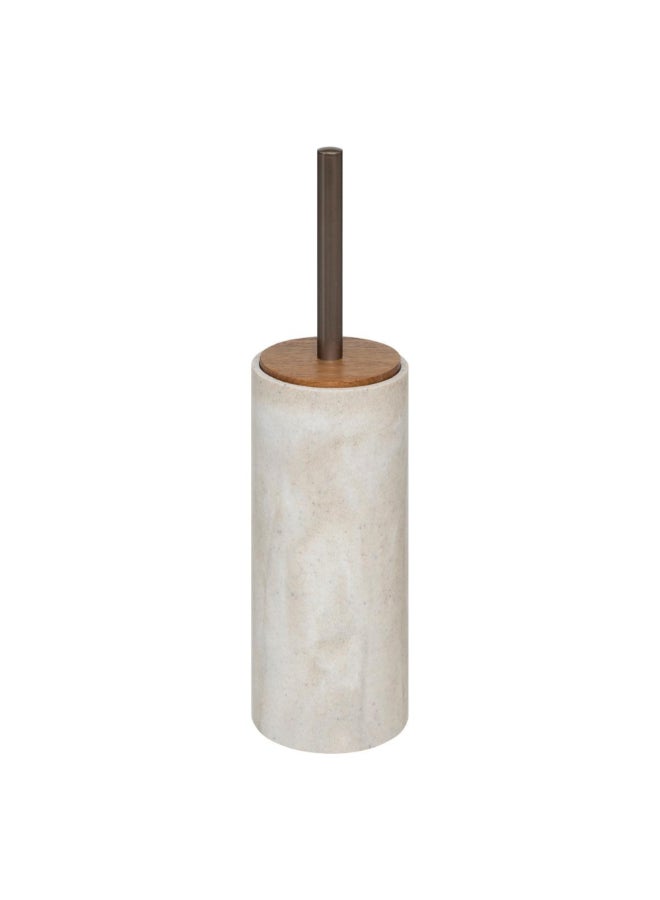 Five Simply Smart Como Marble Effect Toilet Brush with Holder Multicolour 37 x 9.6 x 9.6 cm 200160A - Image 1
