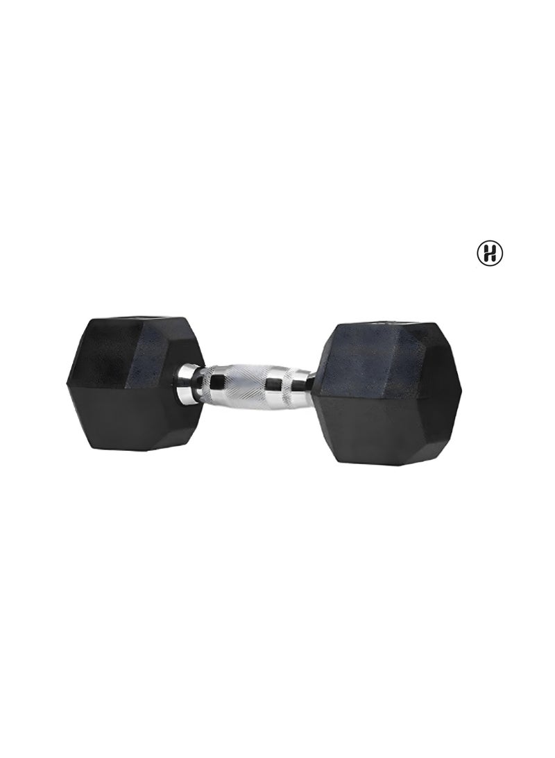 H PRO HM Sports 6 KG Hex Dumbbell Pair | 2 x 6 KG | Advanced Muscle Building Workout Set - Image 2