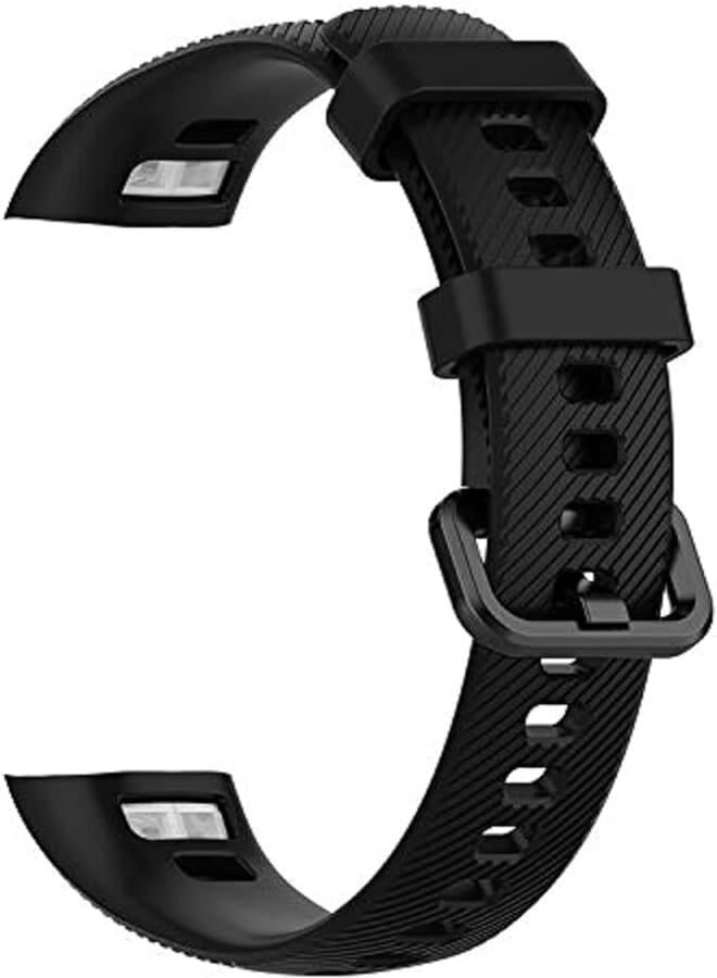 OR Silicone Honor band (4 - 5) Replacement Strap - Black