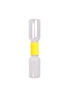 Kindergarten Making Tornado Science Experiment Toy Water Vortex Demonstrator Connector Material Teaching Aid-Specifications:Yellow Connector 2 Bottles Plus 1 Pigment