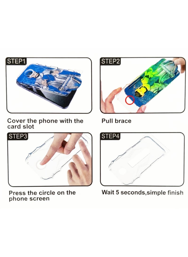 magic box Premium HD "Magic Box" Screen Protector for Samsung Galaxy S24 Ultra - Auto-Alignment Kit with Easy Bubble-Free Installation - Image 2