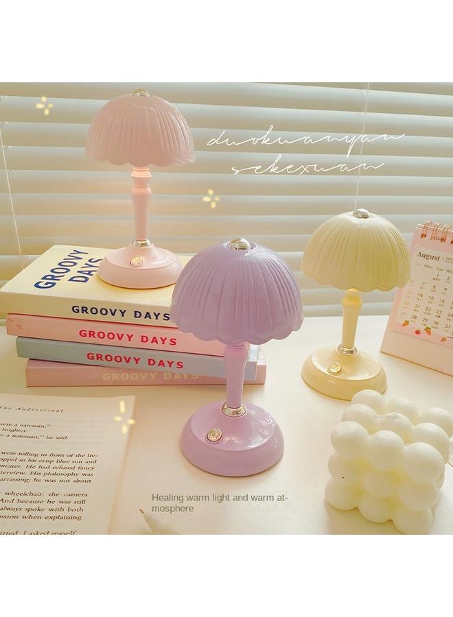 Bluejw New Cute Jellyfish Nightlight Mini Simple Small Table Lamp Ornaments Student Home Study Lamp Desktop Lighting - Image 4