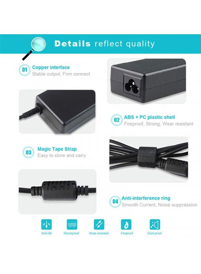 High quality laptop charger 19.5V 4.62A 90W - Socket size 7.4 * 5.0 mm Compatible with Dell devices - Image 4