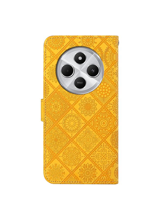 S-TOP Case For Redmi 14C 4G Ethnic Style Embossed Pattern Leather Phone Case - Image 3