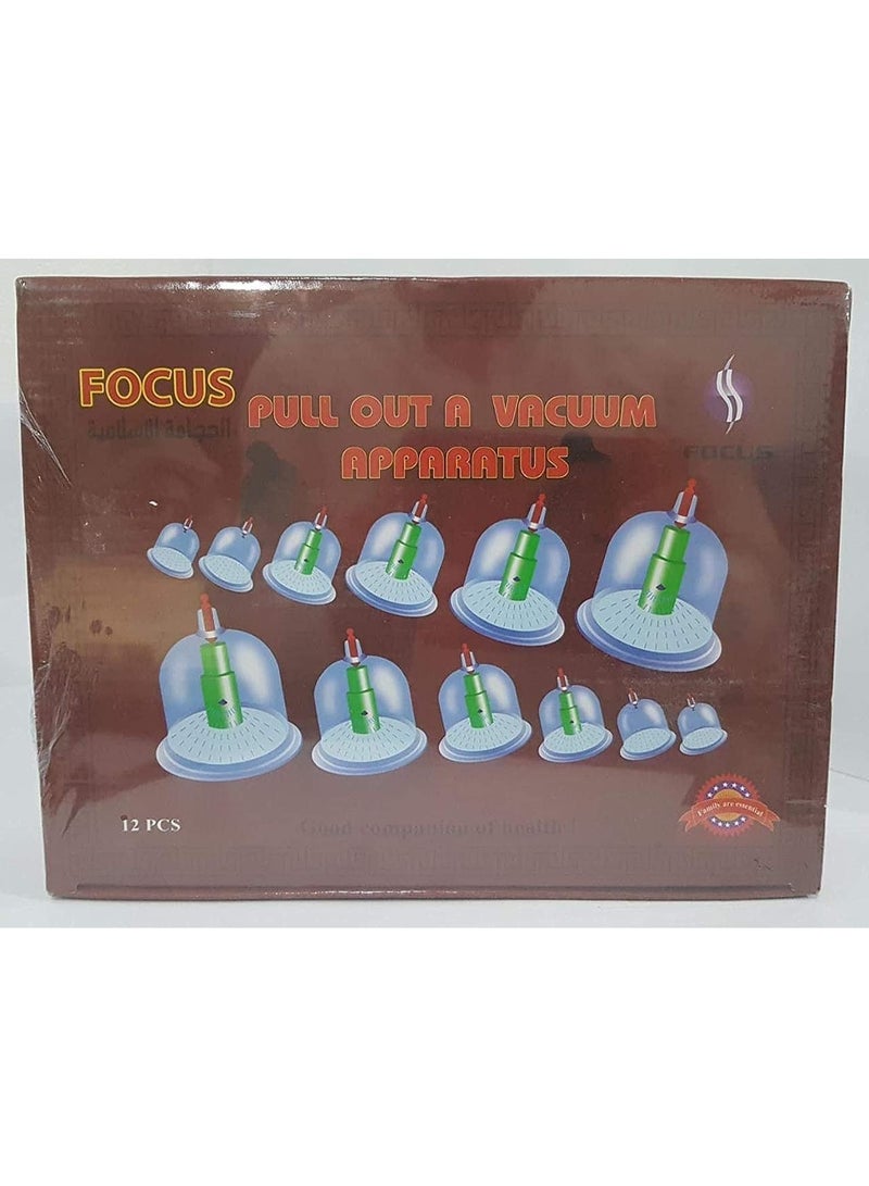Generic Fox Cupping Set 12 Pieces  - Image 1