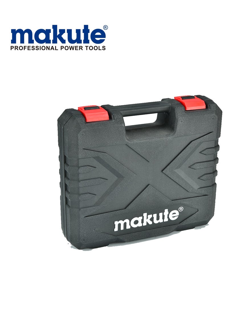 makute Drill with two batteries, 12 volt charger, variable speed drill, chuck size 10 mm, torque 23 Newtons  - Image 4