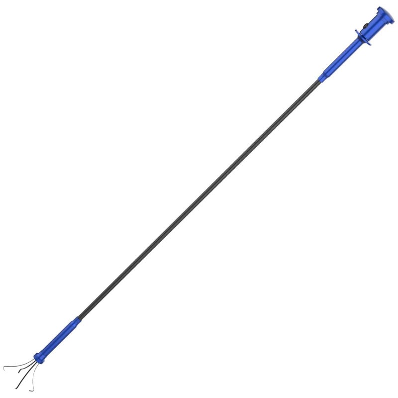 Housolution Grabber Tool Magnetic Fourclaw Picker Bendable Hose Reacher Pickup Sweeper with LED Lights Flexible Long Handy Reaching Assist Tool for Litter PickHome SinkDrain Grabber Reacher Tool
