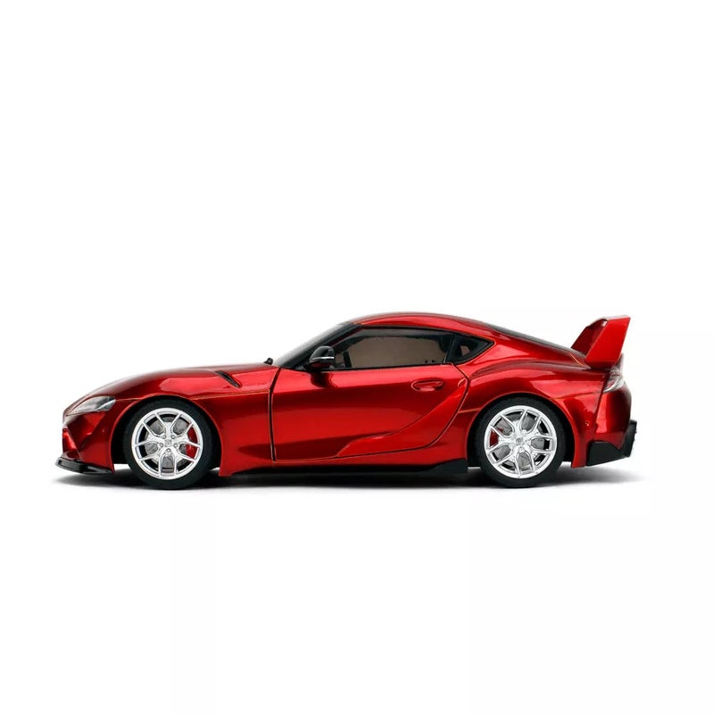 Jada Pink Slips Toyota Supra MK5 Die-Cast Car (1:18, Red) - Image 2