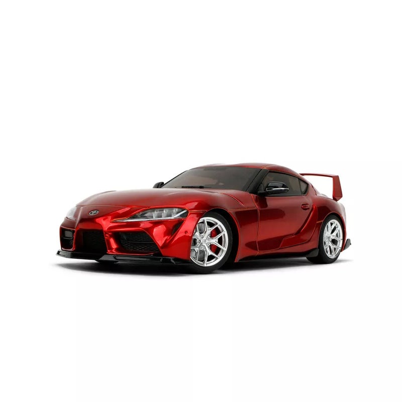 Jada Pink Slips Toyota Supra MK5 Die-Cast Car (1:18, Red) - Image 1