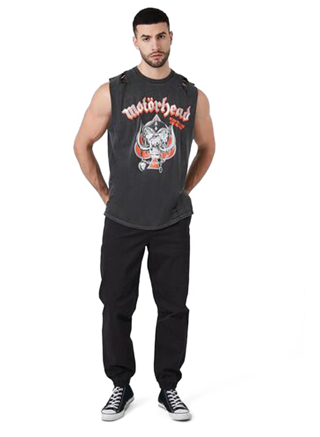 FOREVER 21 Twill Drawstring Joggers - Image 2