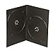 maxtek Maxtek 7mm Slim Black Double CD/DVD Case, 50 Pieces Pack.  - Image 2