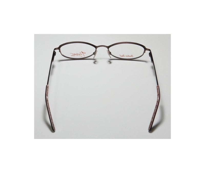 THALIA SODI Thalia Ave For Ladies/Women Designer Full-Rim Shape Spring Hinges Stainless Steel Ophthalmic Modern Eyeglasses/Glasses (46-16-130, Honey/Brown) - Image 5