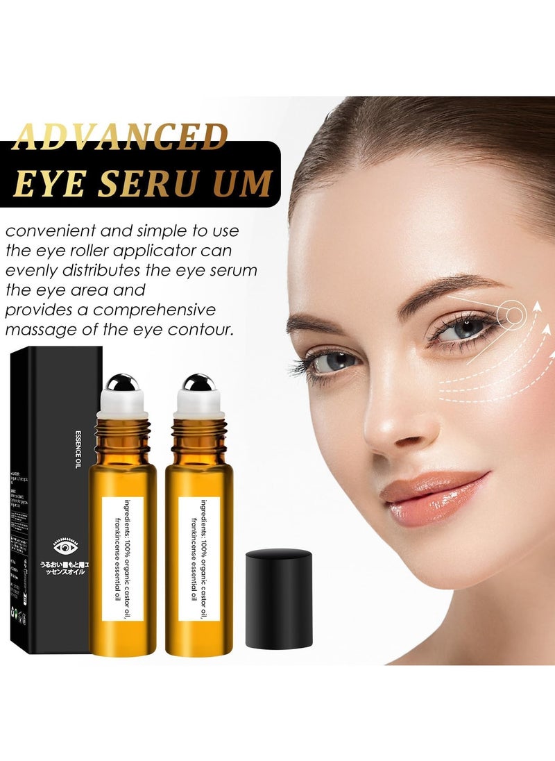 Time Eraser Rollerball Castor Oil 8ml, Under Eye Rollerball for Reducing Wrinkles, Puffiness, Eye Bags, Infused with Castor Oil & Frankincense, 2 Pcs - pzsku/ZD3854B5F463FE1EAC310Z/45/_/1732302533/1ebc730b-d4c4-427c-88ca-829cd8ab23bc