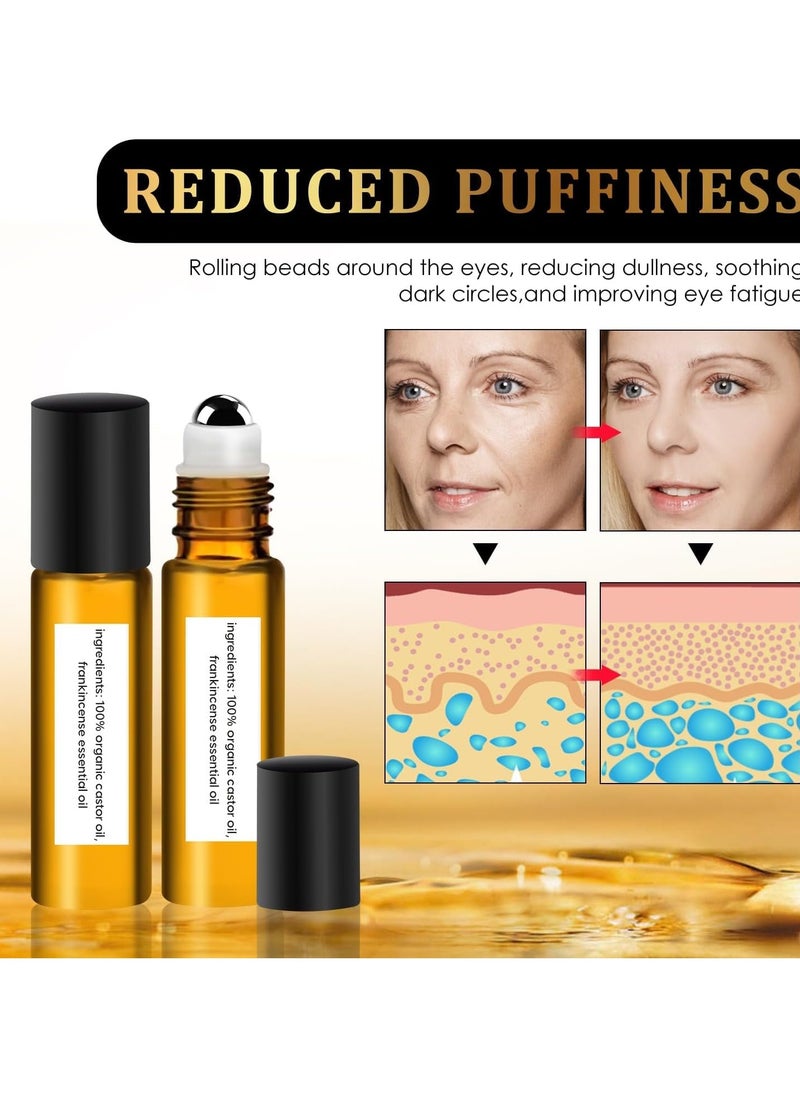 Time Eraser Rollerball Castor Oil 8ml, Under Eye Rollerball for Reducing Wrinkles, Puffiness, Eye Bags, Infused with Castor Oil & Frankincense, 2 Pcs - pzsku/ZD3854B5F463FE1EAC310Z/45/_/1732302543/acde9bcd-9a63-440f-bcfa-122ff8e0f74c