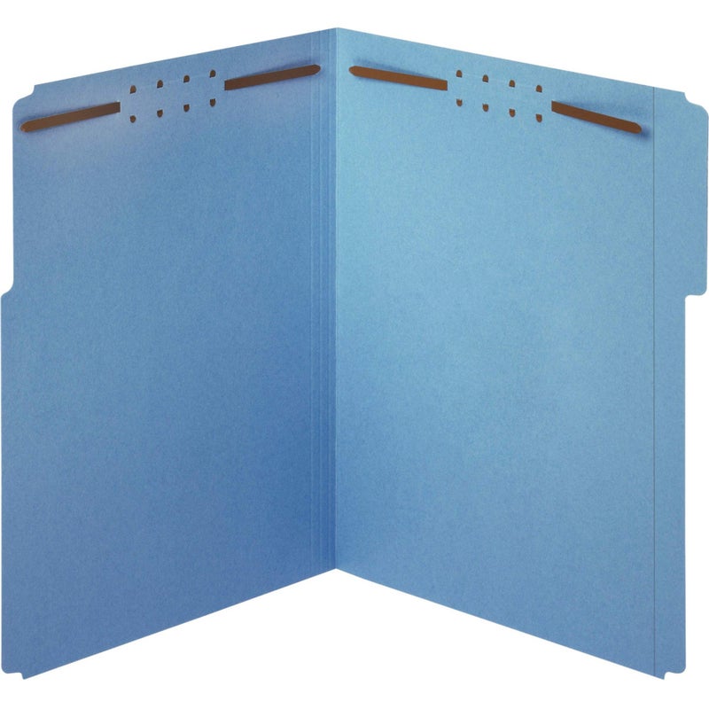 Pendaflex Fastener Folders, 2 Fasteners, Letter Size, Blue, 1/3 Cut Tabs in Left, Right, Center Positions, 50 per Box (22040GW) - Image 5