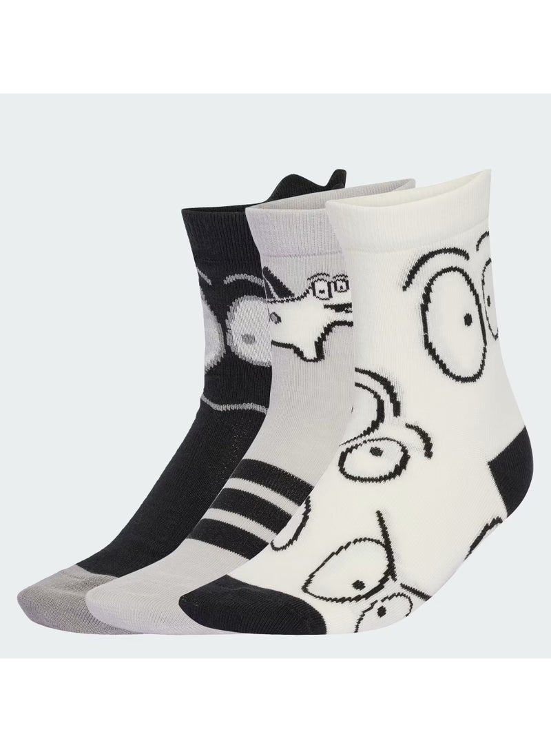 Adidas adiraptor 3 pairs per pack unisex crew socks  - Image 4