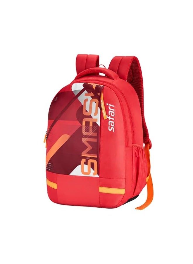 Safari Duplex 32L Casual Backpack with Armor Base, 2 Compartments, Bottle Holder, Front Pocket, Printed School Bag for Boys and Girls, College Backpack, Office Bag, Travel Bag - Image 1